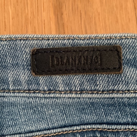 Blanknyc The Bond Glitter-Striped Mid-Rise Skinny Jeans in Retrograde Women’s 28 - Picture 13 of 16